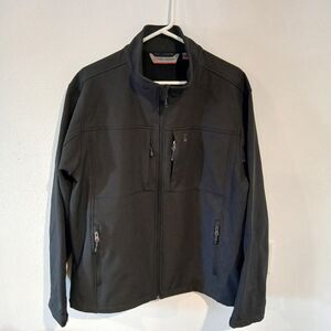 Free Country Men's Jet Black Jacket Size Large